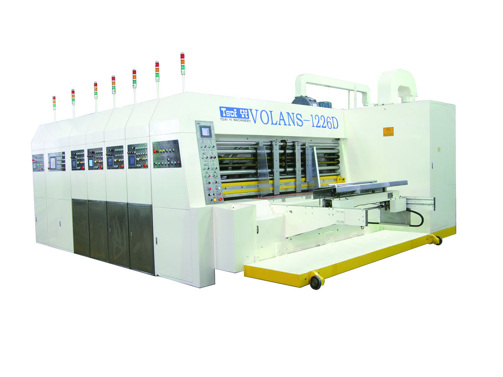 Auto flexo printer slotter& In line Folder Gluer