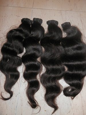 Virgin human hair