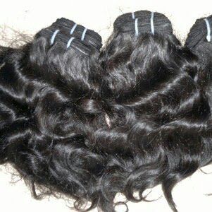 Virgin human hair