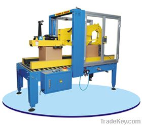 Fully Auto Flap Closer &amp; Random Carton Size Carton Sealing Machine