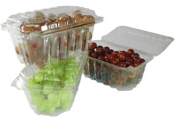 Plastic Clamshell, for fruits and vegetables