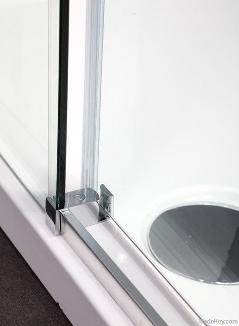 New design frameless sliding shower enclosure