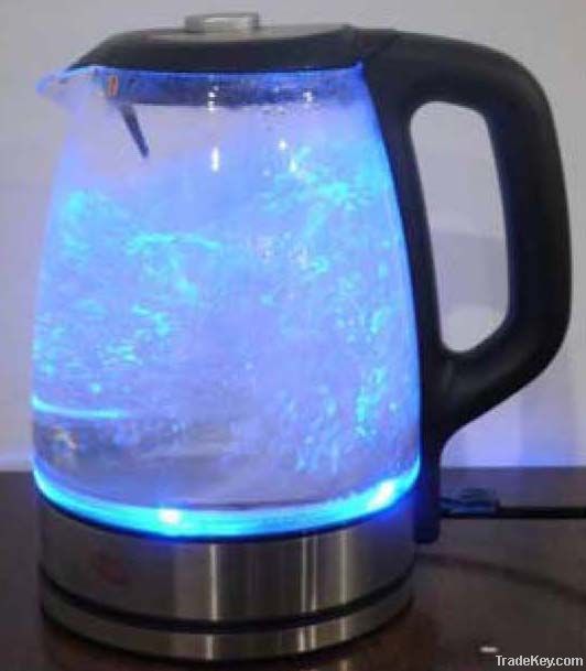 Electric Glass Kettle With LED Light