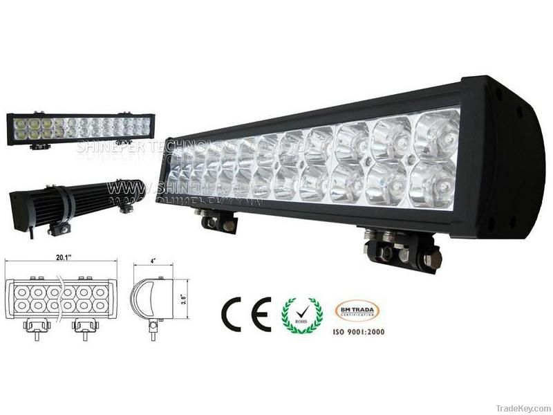 72W Super Bright LED Light Bar