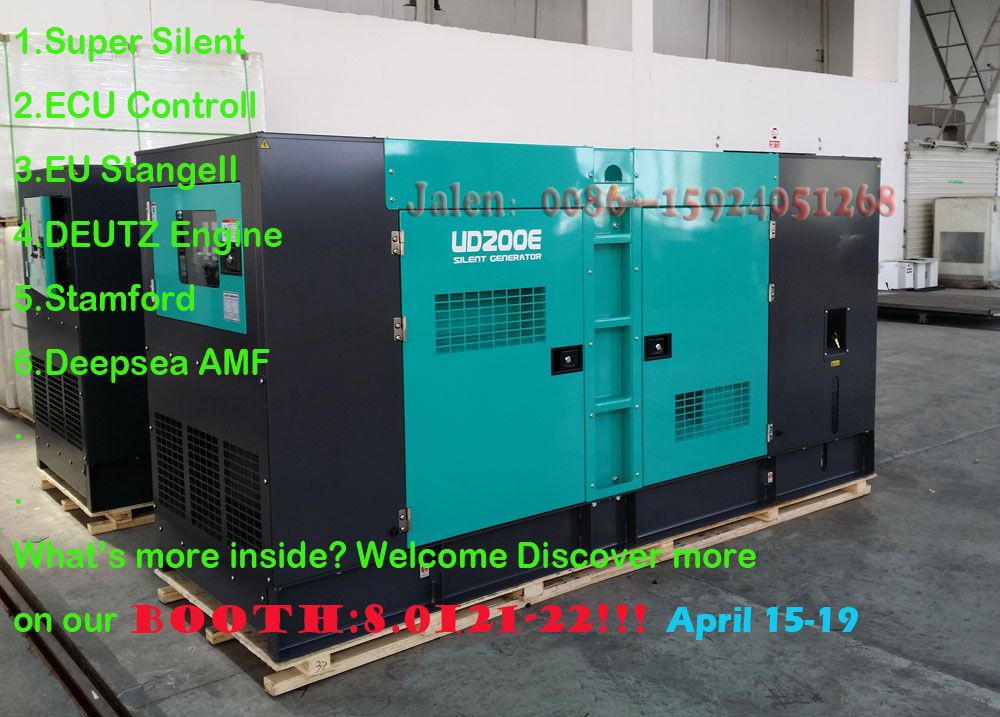 100KW Deutz Silent Diesel Generator Set