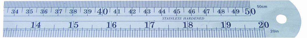 stainless ruler