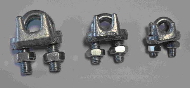 US type wire rope clips