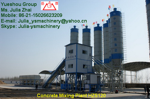 concrete mixing plant