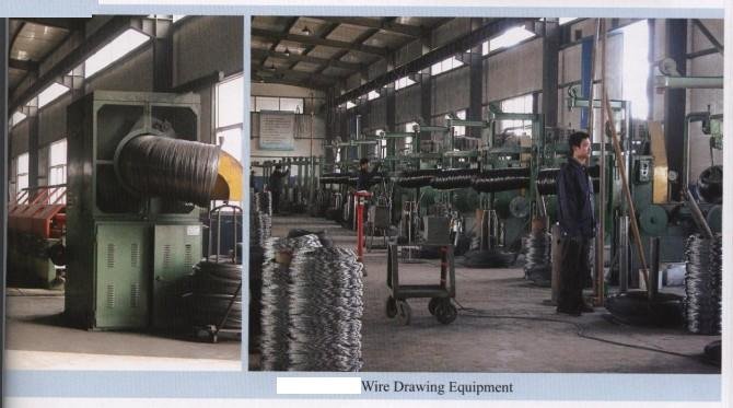 Electro galvanized wire for binding