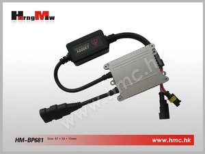 Slim ballast car xenon light-12/24V, 35/55W HM-BA681