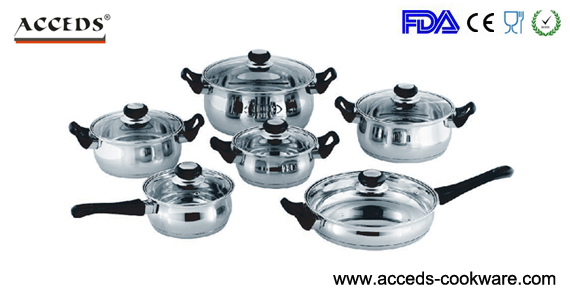 Stainless Steel Cookware Set (9012)