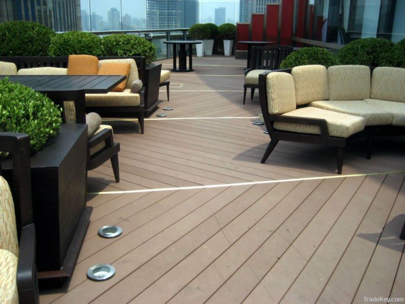 Wood Plastic Composite Deck floor