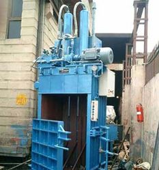 Double Cylinder Vertical Plastic &amp; Paper Baler