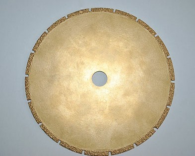 diamond brazed cutting blade