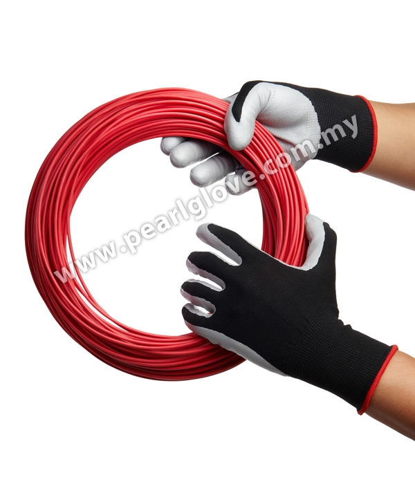 Nylon Glove Coated with Nitrile