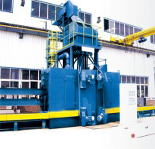 Q58 series piled and released type shot blasting machine