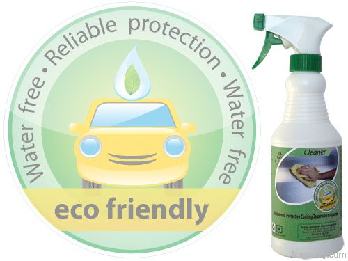 Year-round ecological cleaner, polisher and protecter for vehicles.