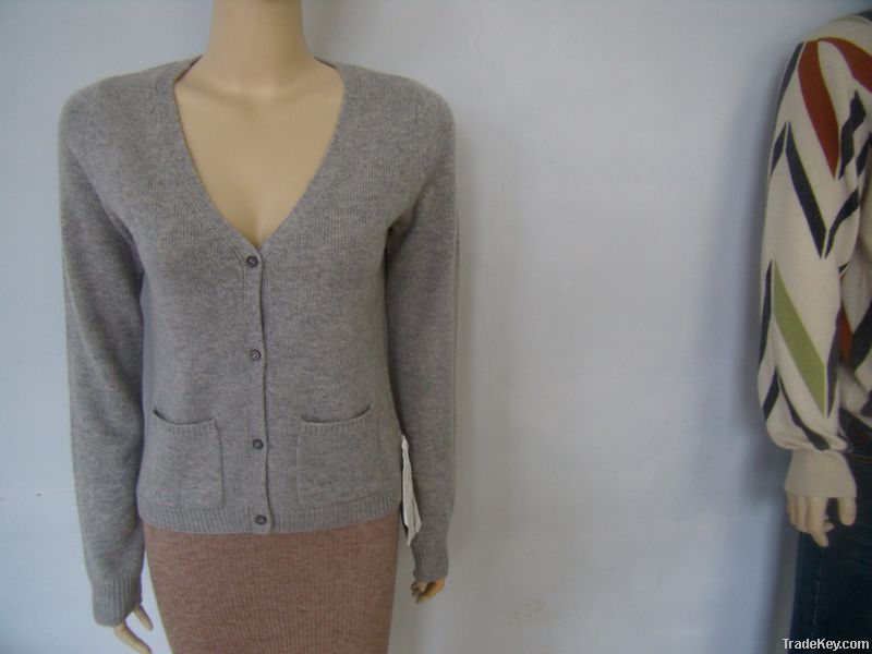 cashmere cardigan