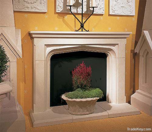 Stone Fireplace