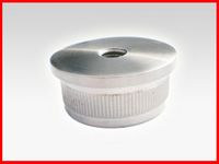 stainless steel AISI304 or AISI316 handrail end cap