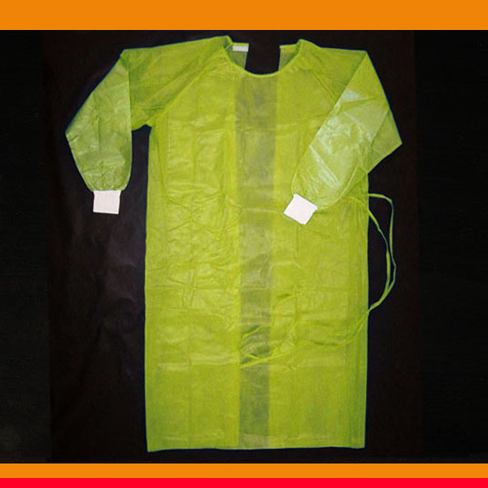 Non Woven Isolation Coat, Surgical Gown