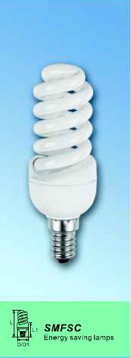 Full spiral cfl/esl