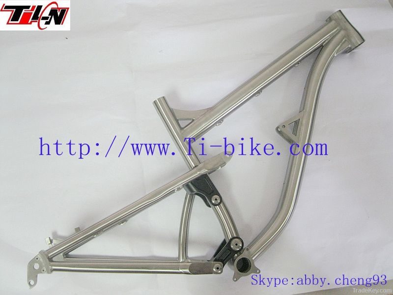 2014 New Design titanium Tandem Bike Frames with All Time Warranty