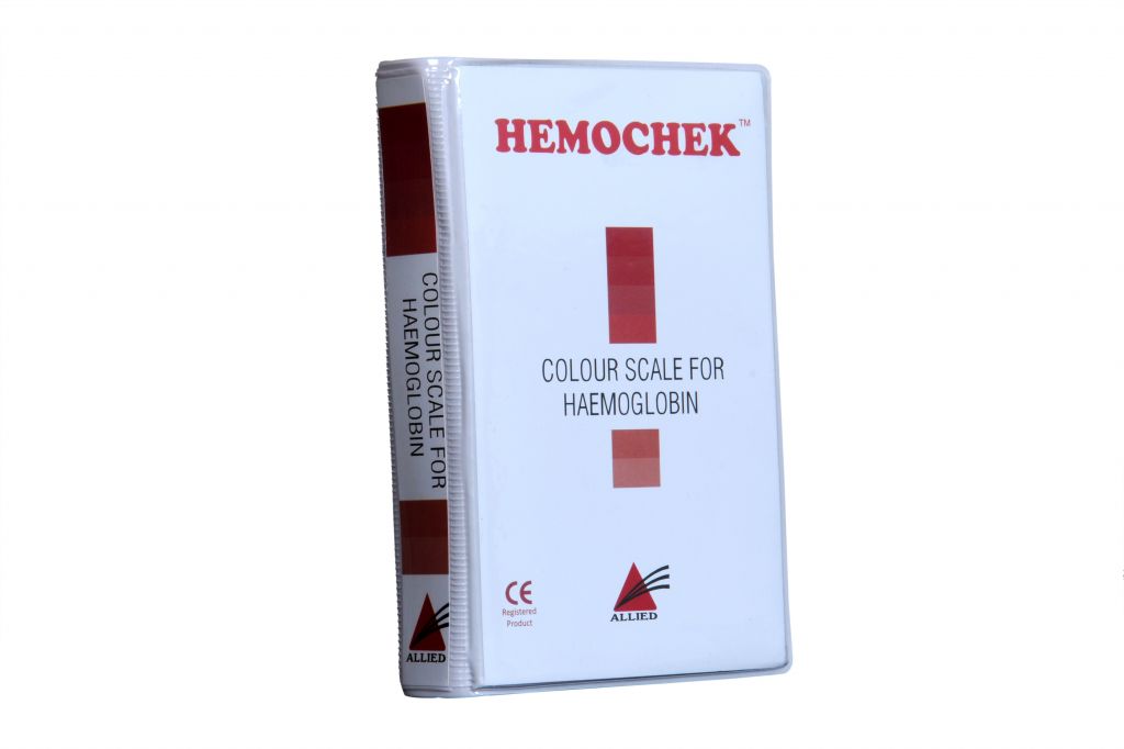 HEMOCHEK-Colour Scale for Hemoglobin