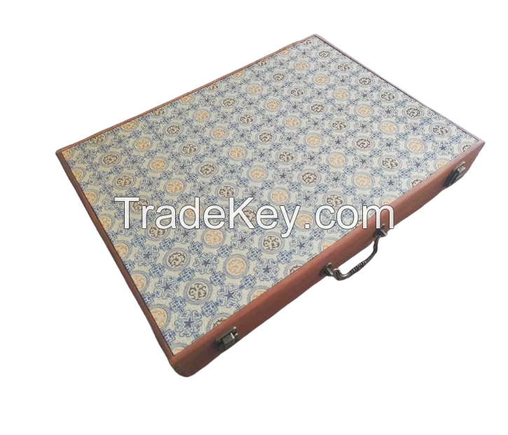 45*32*4.5cm  Xuan Paper Painting Calligraphy Brochure Rosewood Wooden Box Storage case