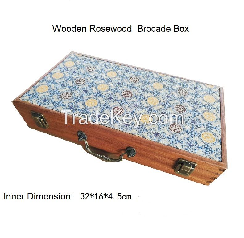 32*16* 4.5 cm xuan paper brochure rosewood wooden box jewelry gift box package box