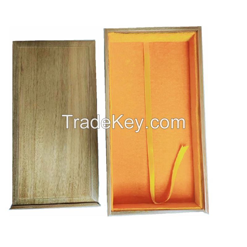  32*16cm Package Box Cinnamomum Camphora  Xuan Paper Brochure Wooden Box