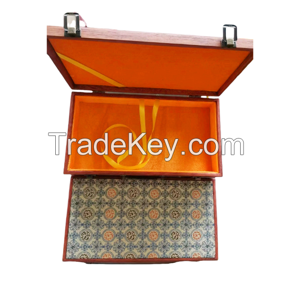 32*16* 4.5 cm xuan paper brochure rosewood wooden box jewelry gift box package box