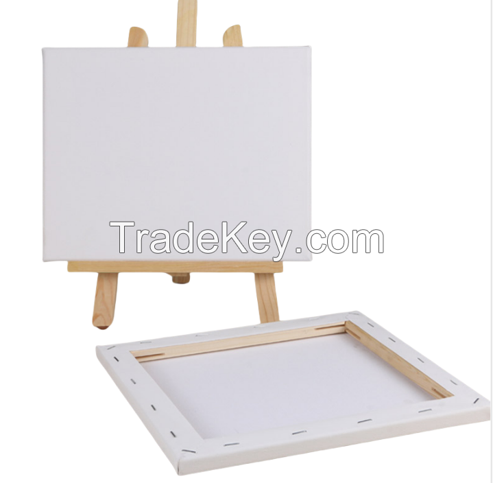 Rectangle 100%  Pure Cotton Linen Blended Oil Painting Frame Canvas Artwork Calligraphy 