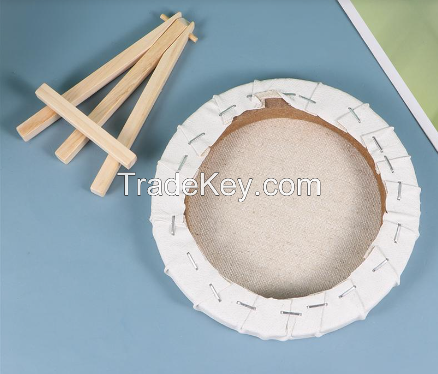 Cheap 100 % Pure Cotton Oil Painting Canvas Frame Decoration Oil Painting Acrylic Watercool Painting
