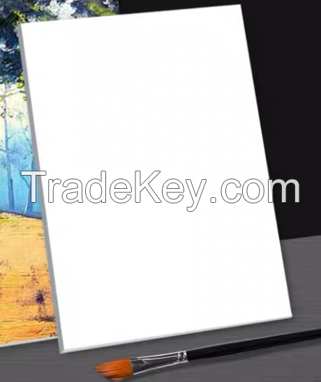 Rectangle 100%  Pure Cotton Linen Blended Oil Painting Frame Canvas Artwork Calligraphy 