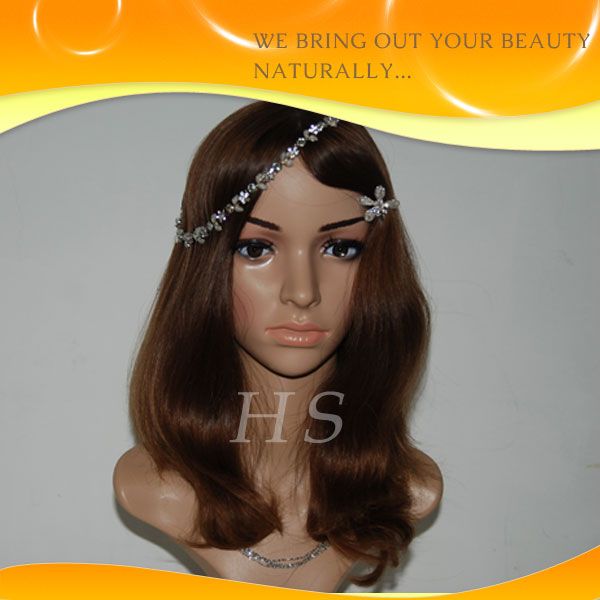 2014 Shevy Style  Best Quality Virgin Natural Color Kosher wig