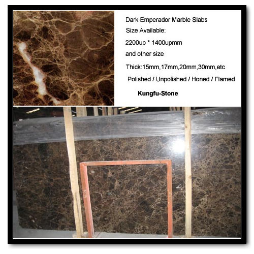 Dark Emperador Slabs