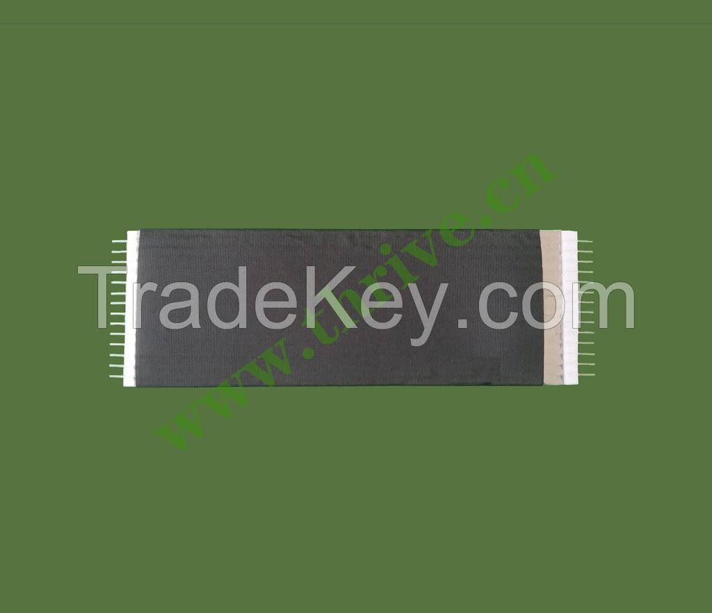 3.18 pitch pet Emc flexstrip jumpers, ffc, flexible flat cable, fpc, rfc round flat cable, connector, paper cable, tyco jumpers, tyco cable