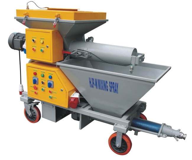 Mortar Mixing and Spraying machine