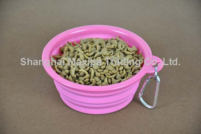 Outdoor Portable Pet Bowl Feeder Dish Transformation Dog Cat 