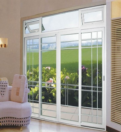 Aluminium sliding door