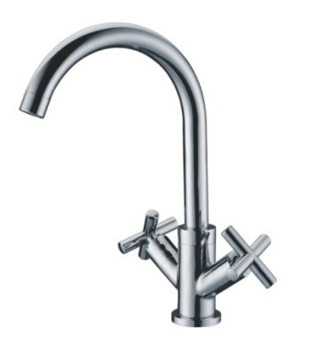 brass chrom kitchen mixer faucet