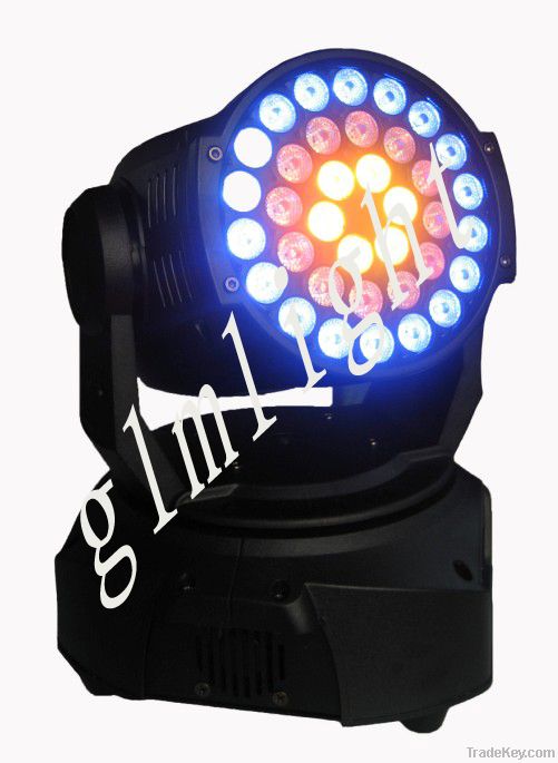 Tri-color RGB 3 in 1 Wash moving head