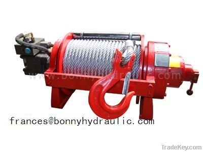 hydraulic recovery winch