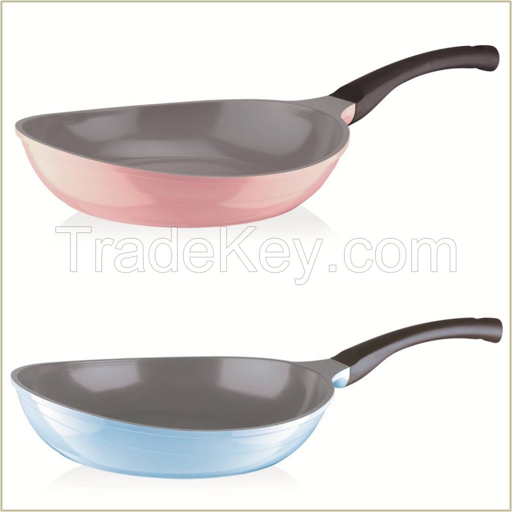 Cast Aluminum Ceramic Coating Non Stick Fry Pan