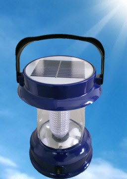 Solar camping lamp