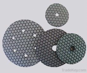 Dry polishing pad