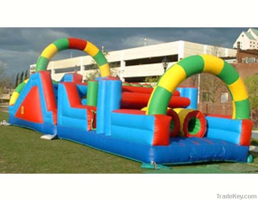 inflatable obstacles games