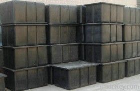 Reinforced plastics pontoon box, marina equipment, PE box