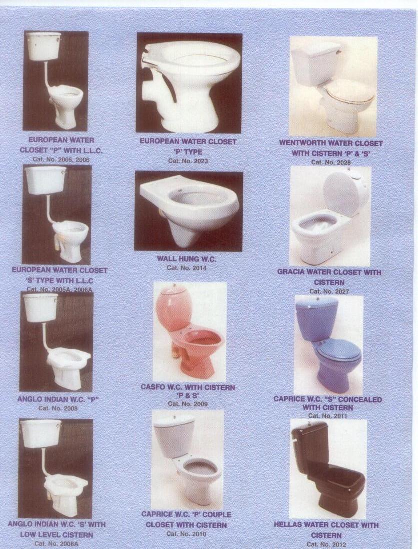 Sanitary WARES, CERAMIC TILES